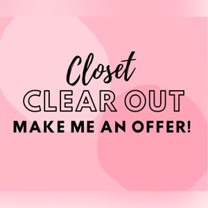 CLOSET CLEAR OUT 💜 Make an offer or bundle to save!